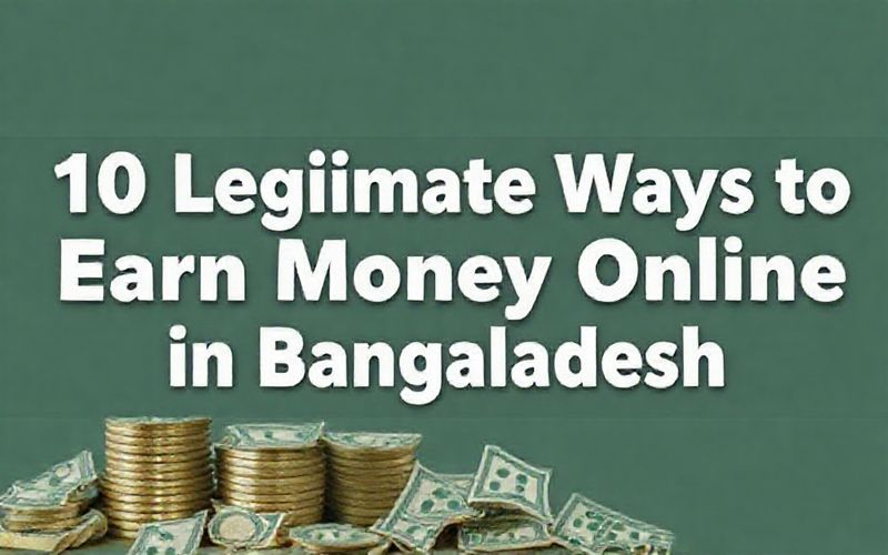 10 Legitimate Ways to Earn Money Online in Bangladesh