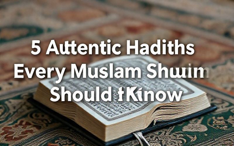 5 Authentic Hadiths Every Muslim Should Know
