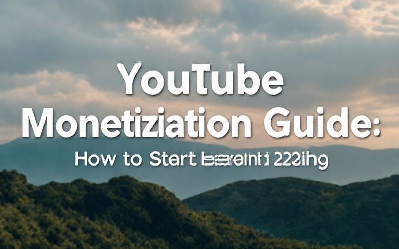 YouTube Monetization Guide: How to Start Earning in 2025